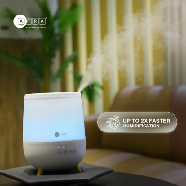 AFRA Ultrasonic Room Humidifier | 2L | Timer | Ambient Light | Sleep Mode | AF-800UH